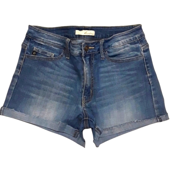 KanCan Cuffed Jean Shorts. Women's Size: Waist 11/29x03 Inseam. - Picture 1 of 9